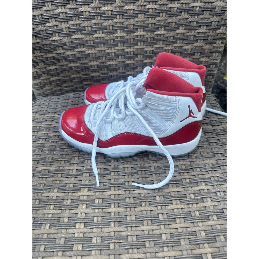 Nike Air Jordan 11 Retro GS 2022 Cherry, Size 6Y, Model 378038-116